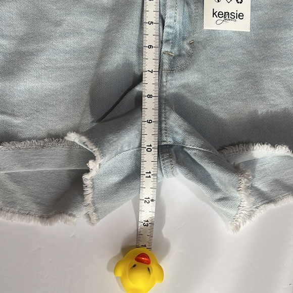 NWT Kensie Vintage Luxe High Rise Denim Shorts SZ-27 - Picture 12 of 12